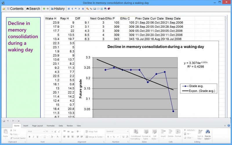透過 OLE 就地啟用在 SuperMemo 內編輯 Excel 表格