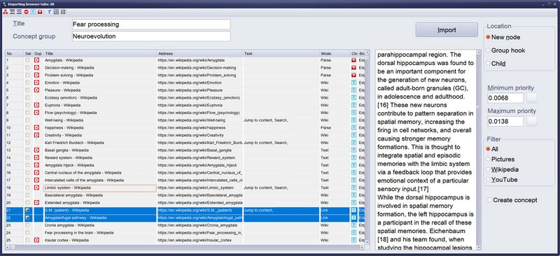 從 Microsoft Edge 進行網頁匯入